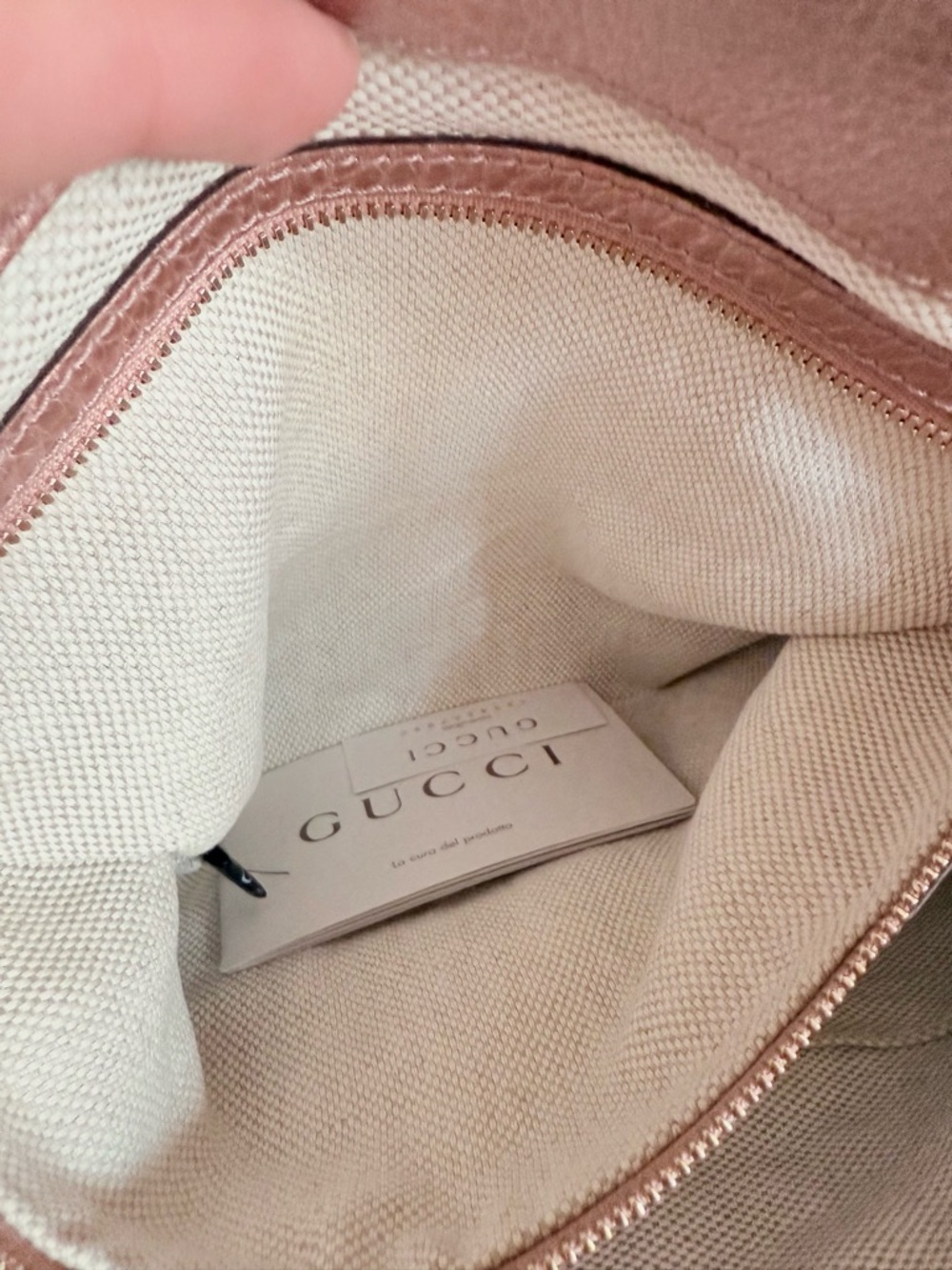 Gucci SOHO "JAPAN EXCLUSIVE "GG interlock pink Metallic π - Picture 16 of 16